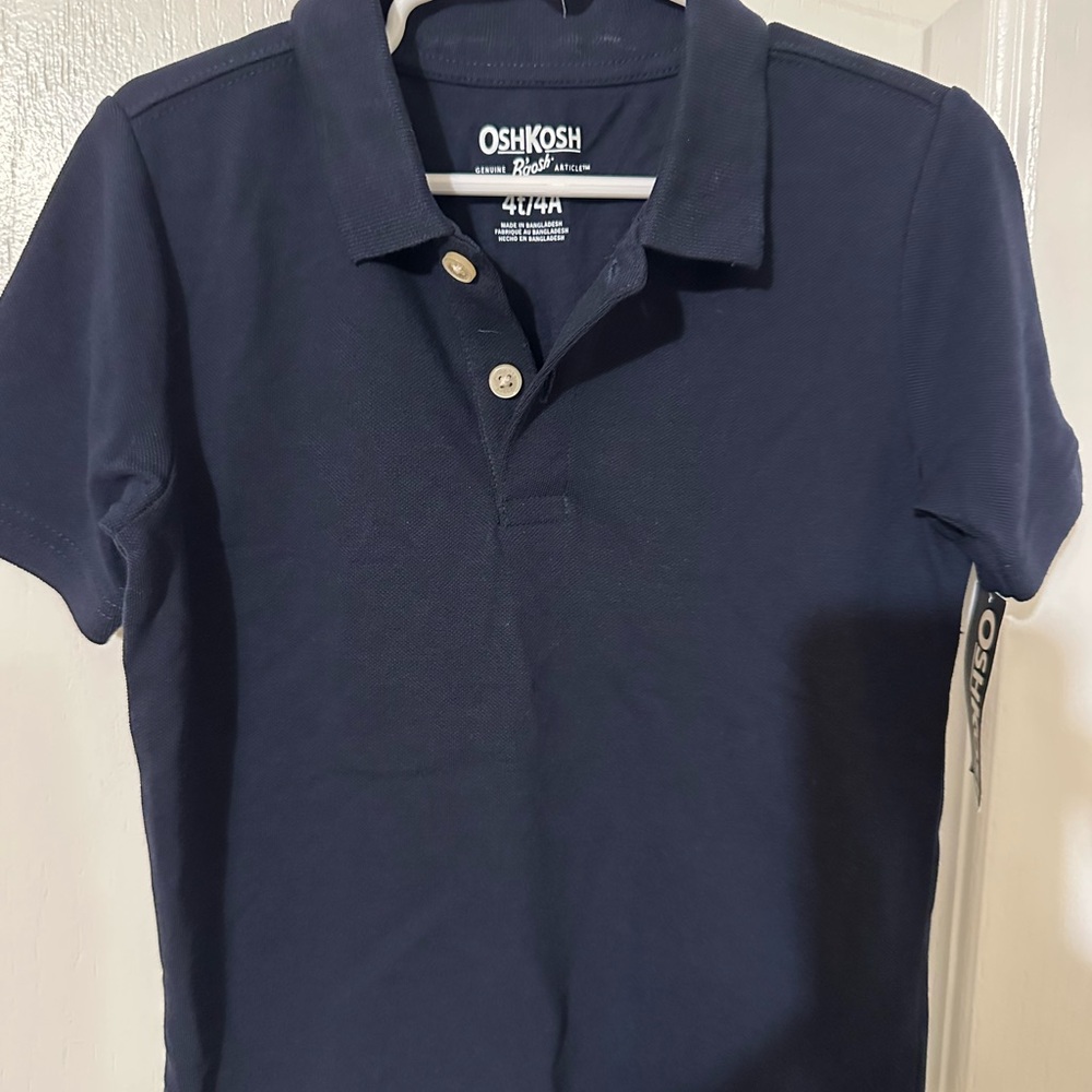 NWT OshKosh B'gosh Dark Blue Polo